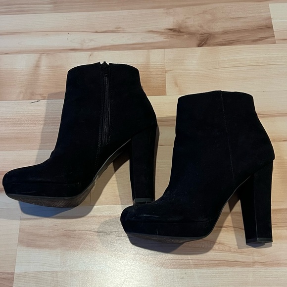 Black Ankle Boots - Picture 6 of 8